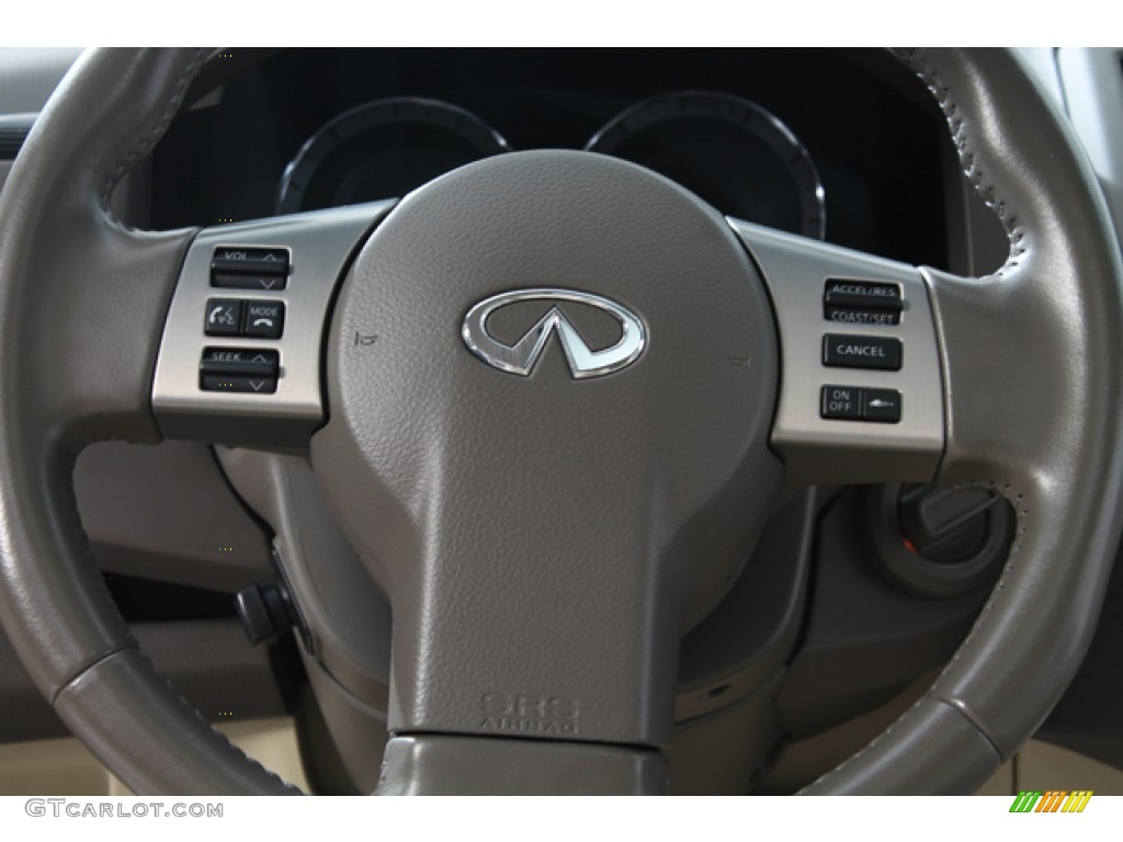 2007 FX 35 AWD - Sapphire Blue Metallic / Wheat photo #8