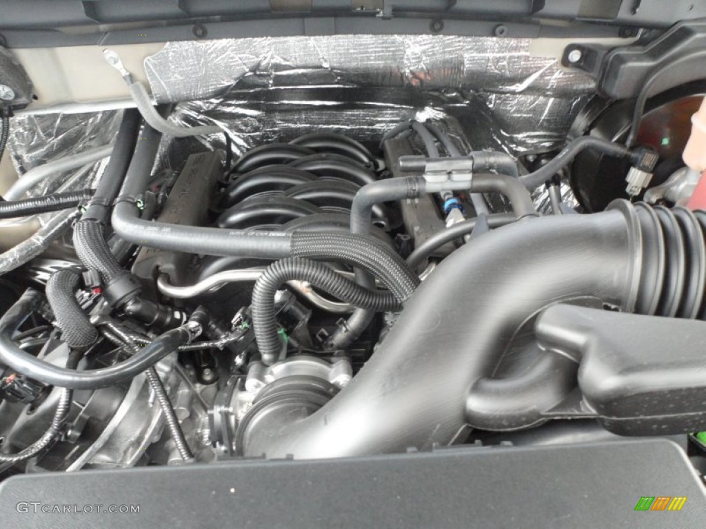 2012 Ford F150 Lariat SuperCrew 4x4 5.0 Liter Flex-Fuel DOHC 32-Valve Ti-VCT V8 Engine Photo #68263238