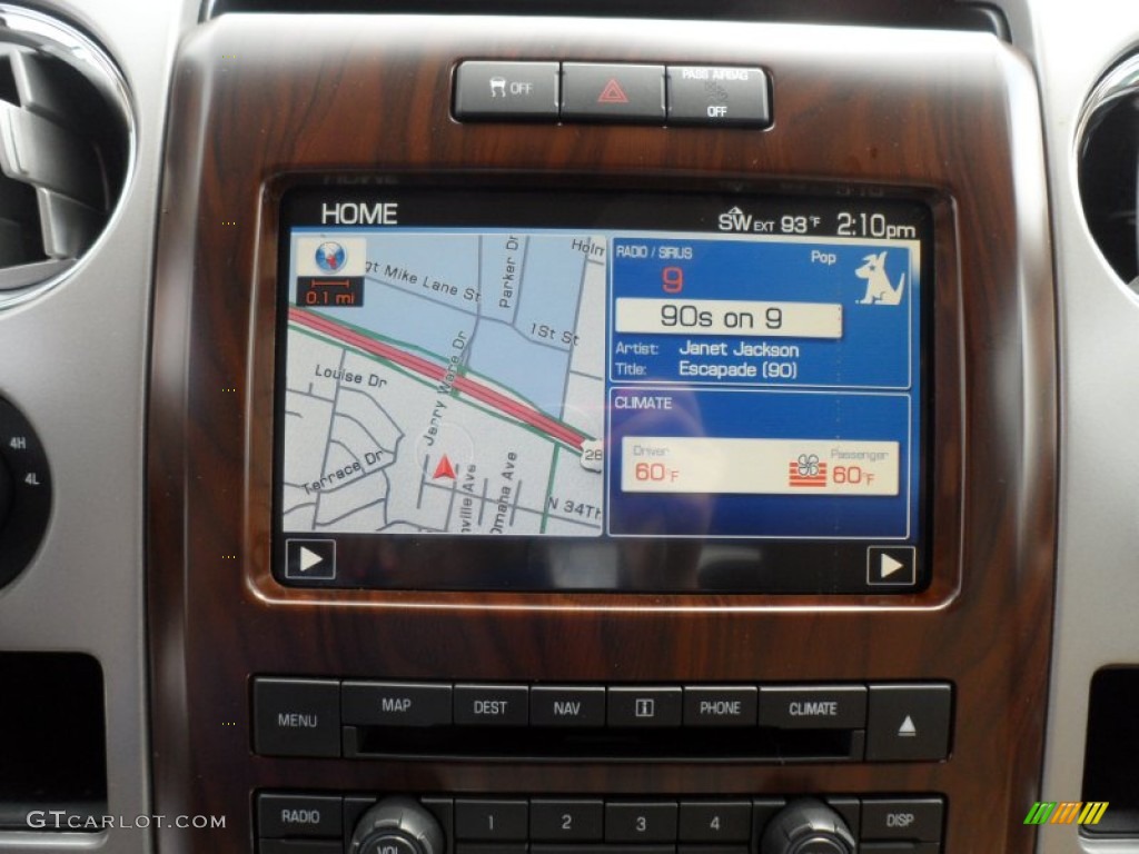 2012 Ford F150 Lariat SuperCrew 4x4 Navigation Photos