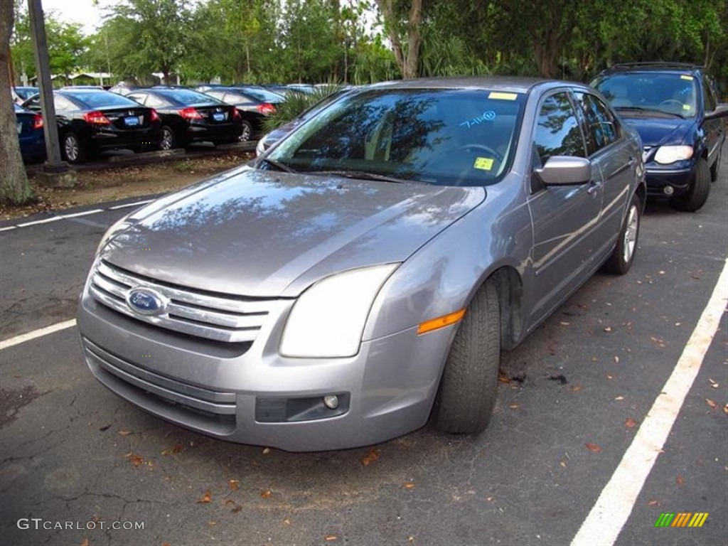 2007 Fusion SE - Tungsten Grey Metallic / Charcoal Black photo #4