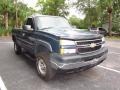 2006 Dark Blue Metallic Chevrolet Silverado 2500HD Work Truck Regular Cab 4x4  photo #1