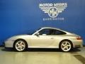 Arctic Silver Metallic - 911 Carrera 4S Coupe Photo No. 5