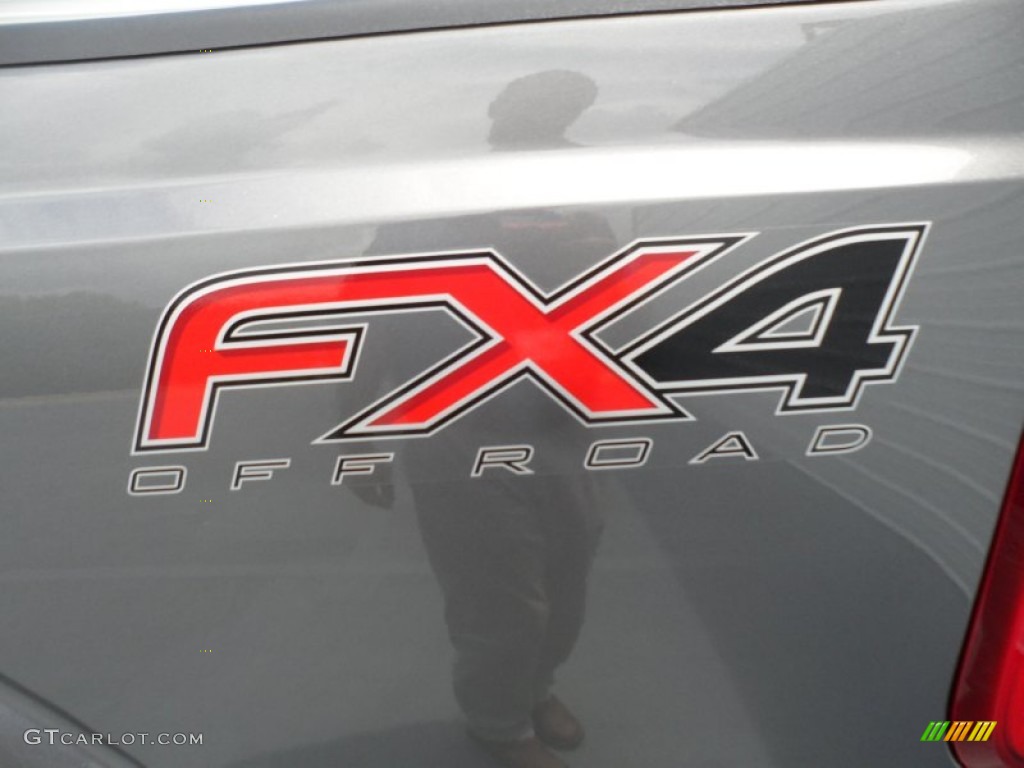 2012 F250 Super Duty XLT SuperCab 4x4 - Sterling Grey Metallic / Steel photo #13
