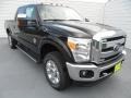 2012 Tuxedo Black Metallic Ford F250 Super Duty Lariat Crew Cab 4x4  photo #1