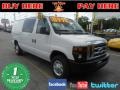 2010 Oxford White Ford E Series Van E150 XLT Commericial  photo #1