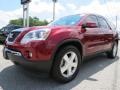 2007 Red Jewel Tintcoat GMC Acadia SLT  photo #3