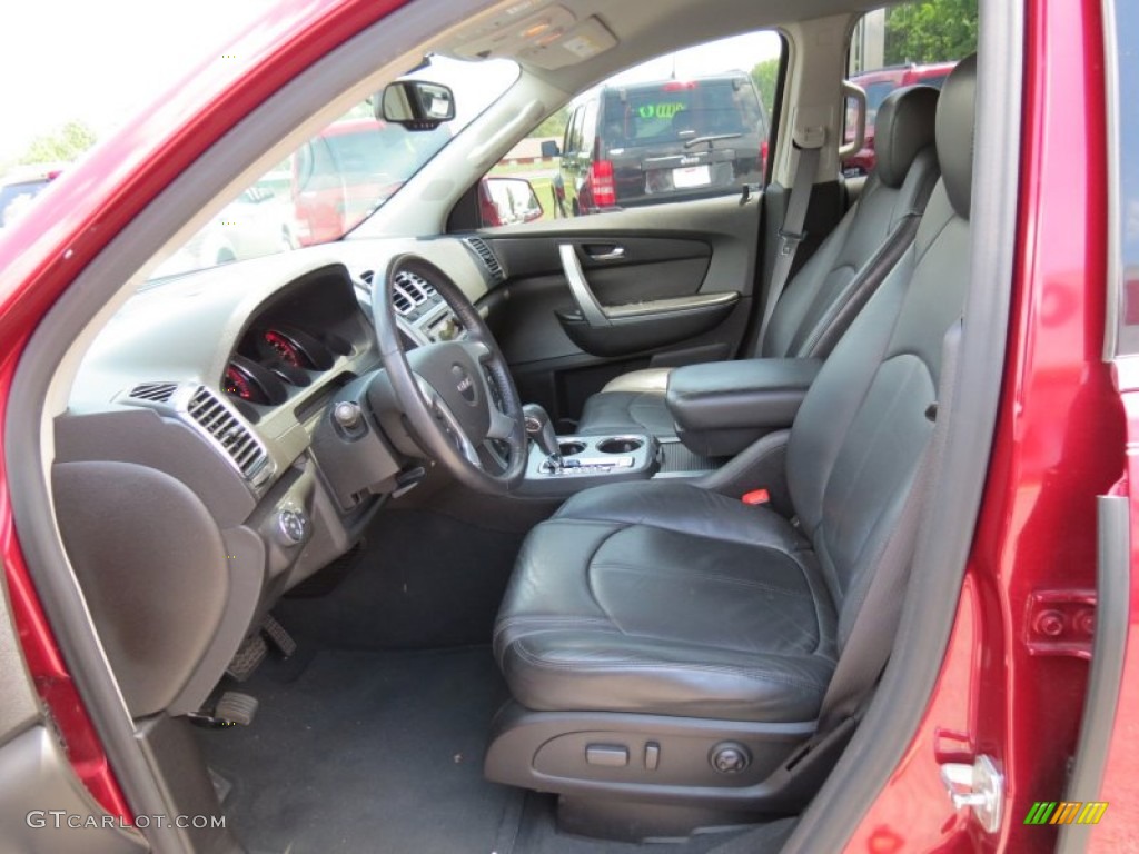 2007 Acadia SLT - Red Jewel Tintcoat / Ebony photo #10