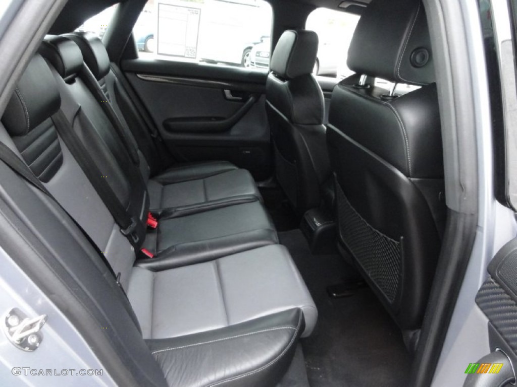 2006 Audi S4 25quattro Special Edition quattro Sedan Rear Seat Photo #68267648