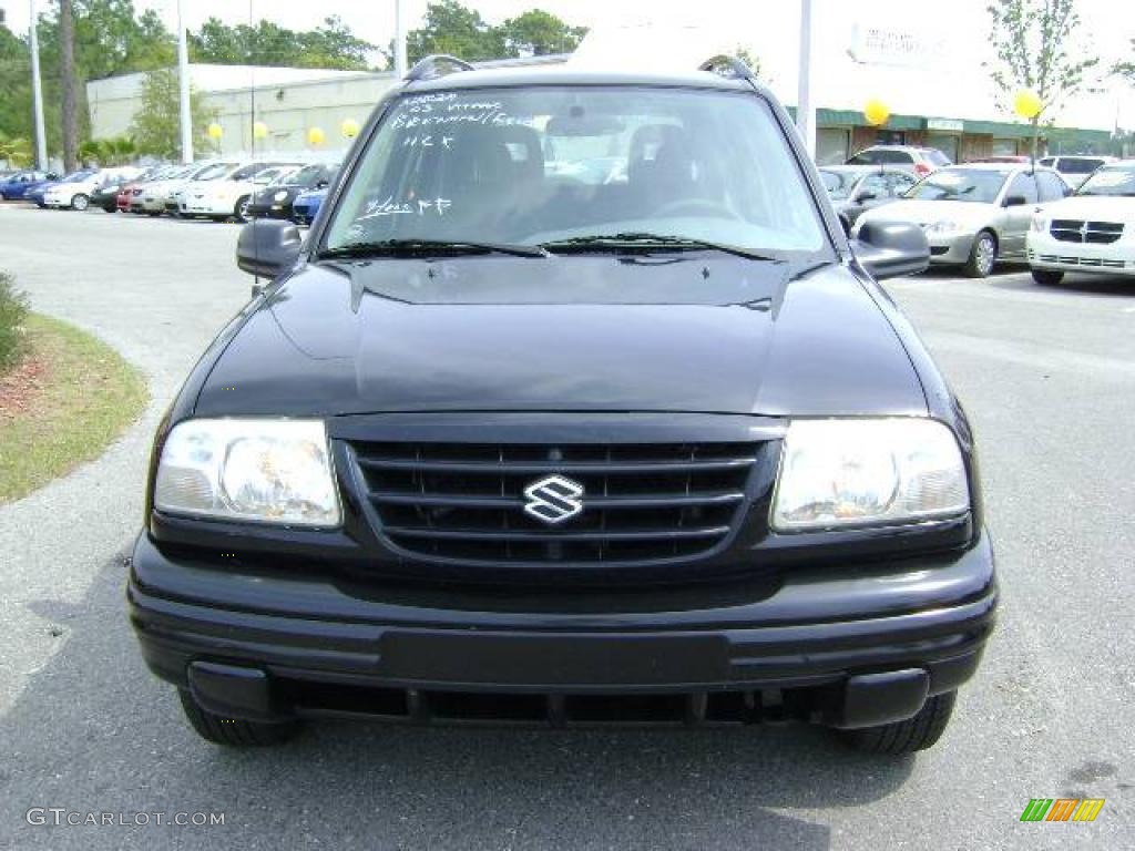 2003 Vitara Hard Top - Satin Black / Gray photo #2
