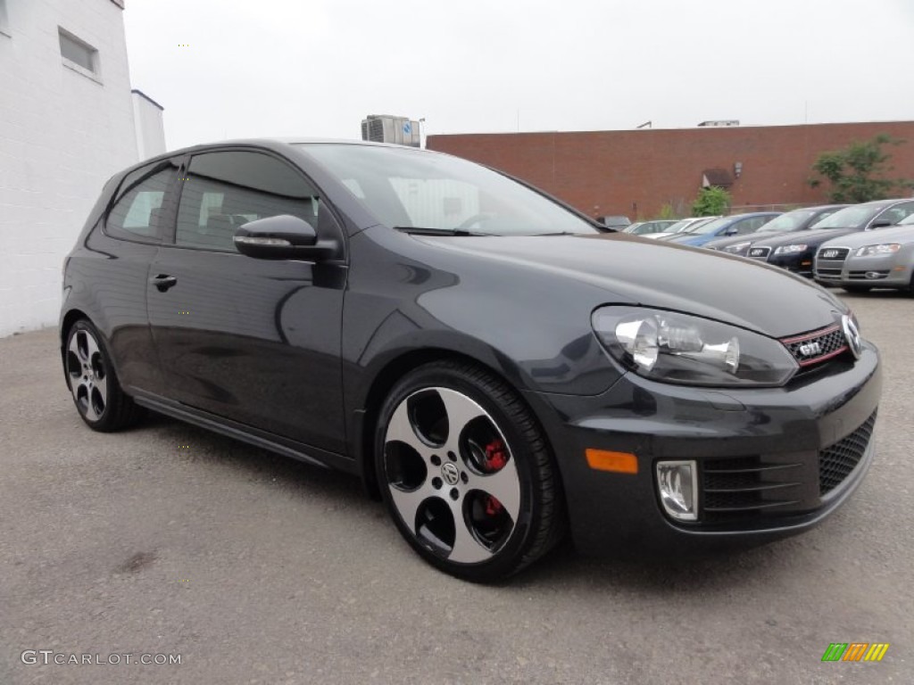 Carbon Steel Gray Metallic 2011 Volkswagen GTI 2 Door Exterior Photo #68268386