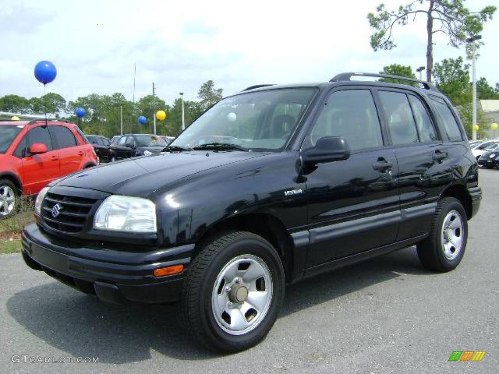 2003 Vitara Hard Top - Satin Black / Gray photo #3