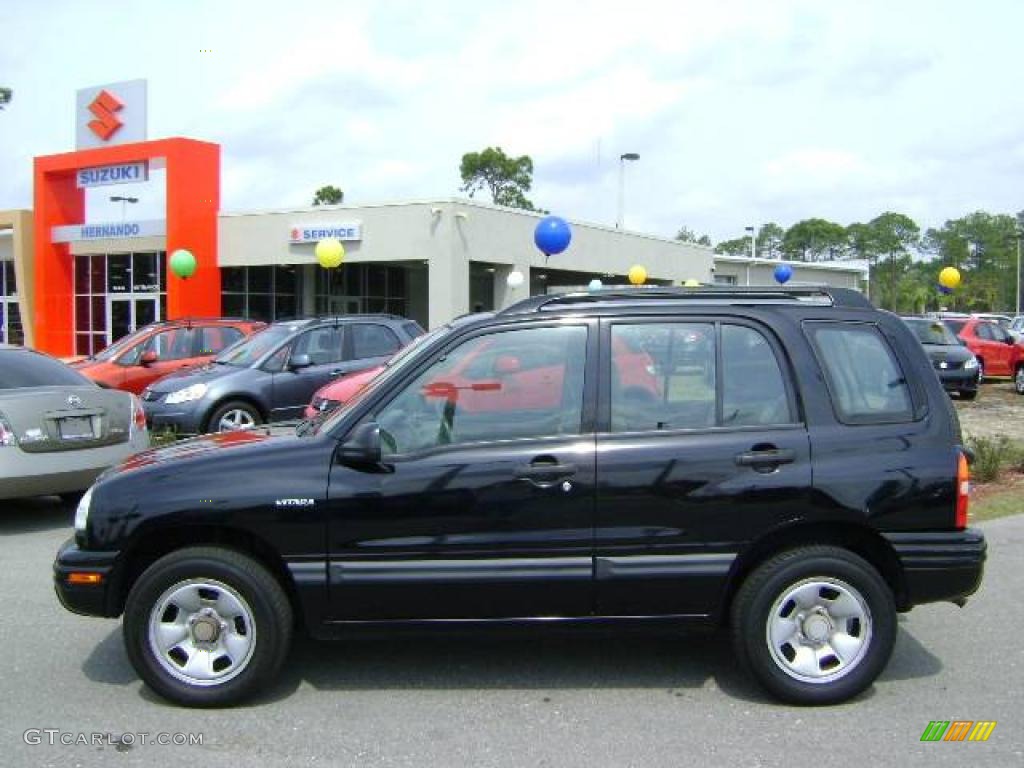 2003 Vitara Hard Top - Satin Black / Gray photo #4