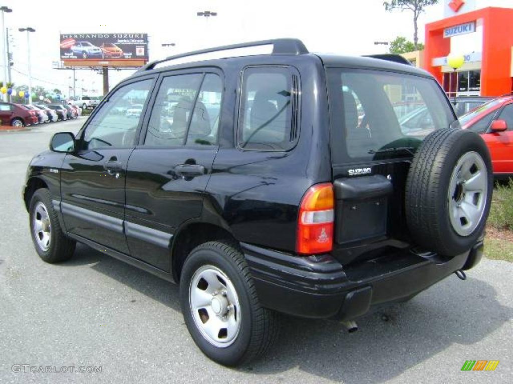 2003 Vitara Hard Top - Satin Black / Gray photo #5