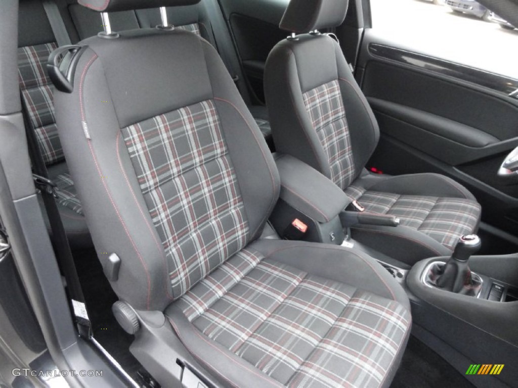 Interlagos Plaid Cloth Interior 2011 Volkswagen GTI 2 Door Photo #68268536