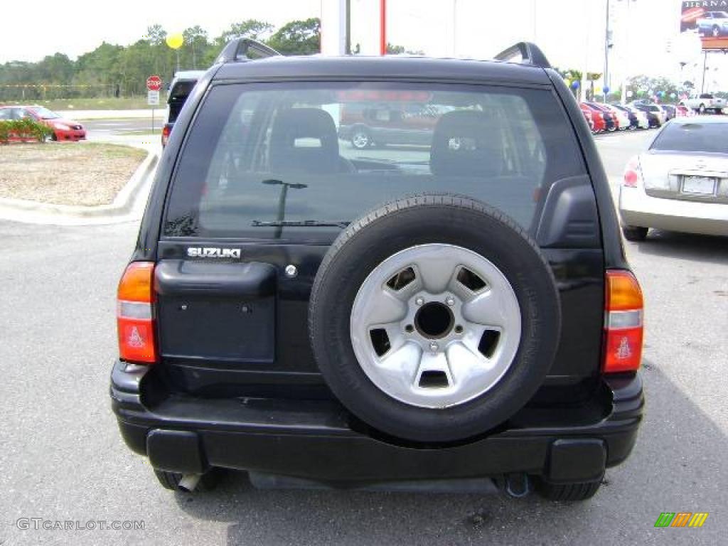 2003 Vitara Hard Top - Satin Black / Gray photo #6