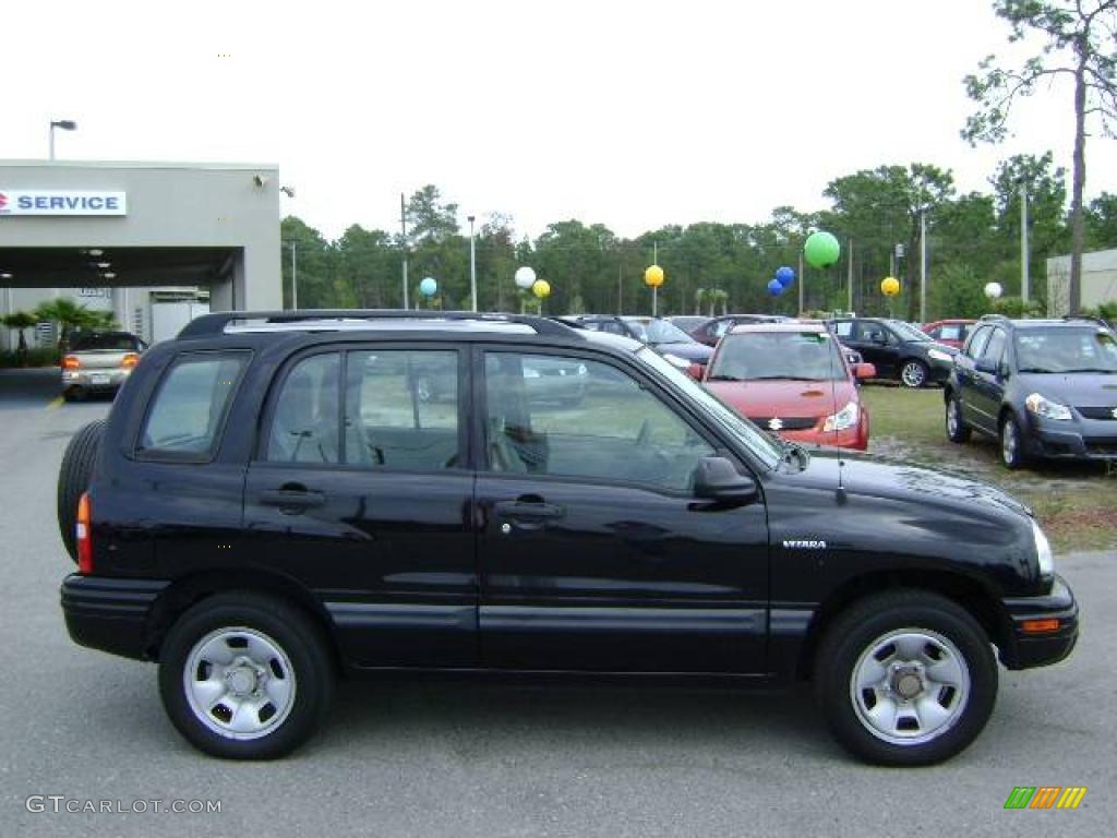 2003 Vitara Hard Top - Satin Black / Gray photo #8
