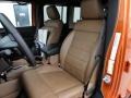 Black/Dark Saddle Front Seat Photo for 2011 Jeep Wrangler Unlimited #68269286