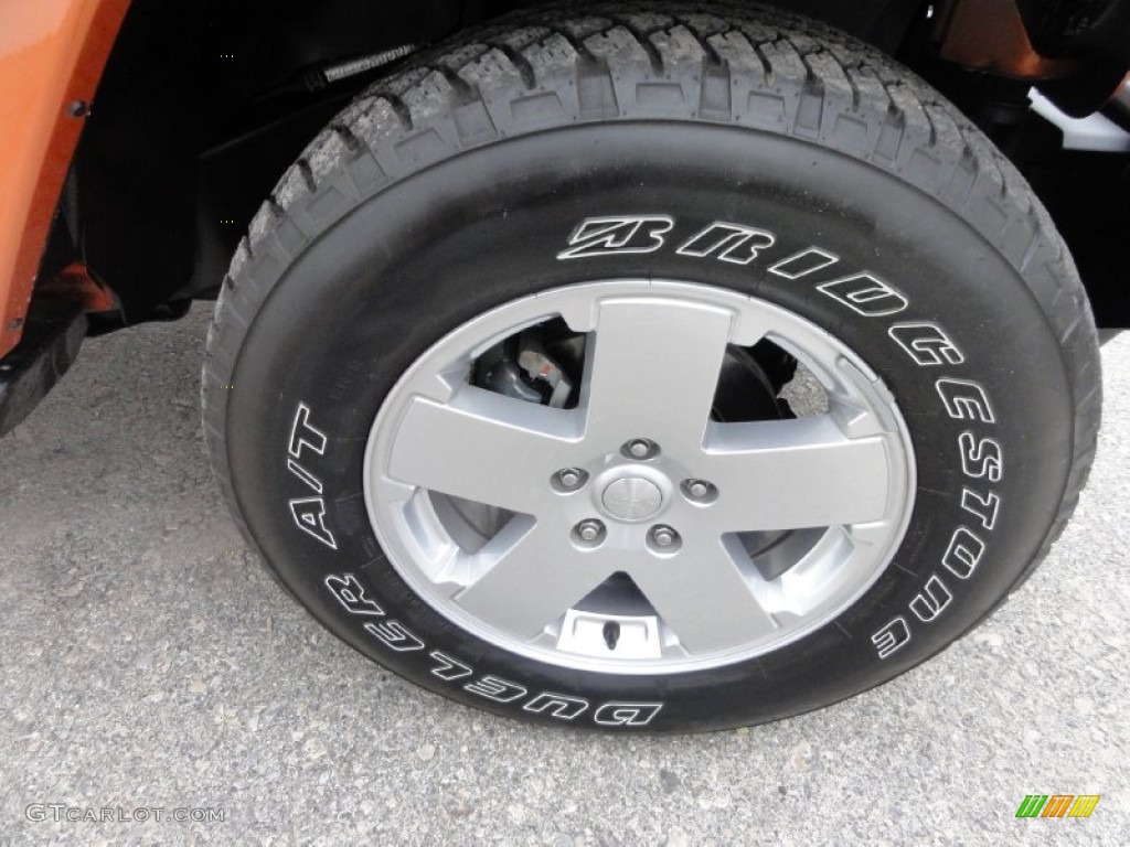 2011 Jeep Wrangler Unlimited Sahara 4x4 Wheel Photo #68269412