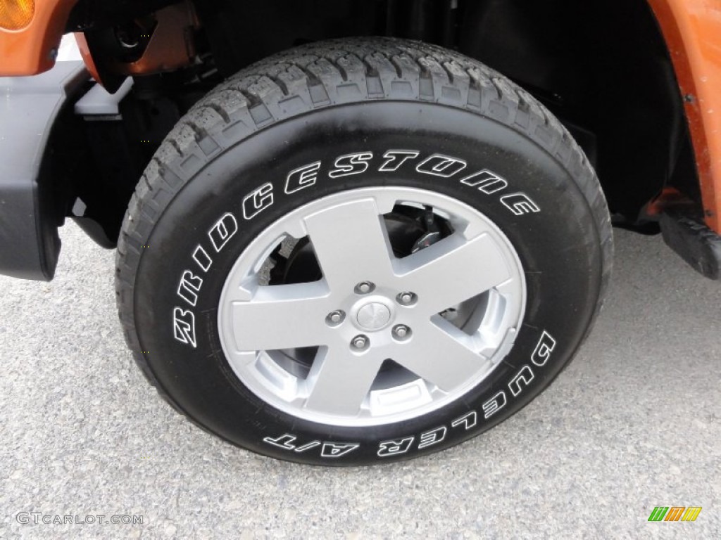 2011 Jeep Wrangler Unlimited Sahara 4x4 Wheel Photo #68269445