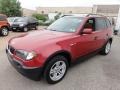 Flamenco Red Metallic 2004 BMW X3 3.0i Exterior