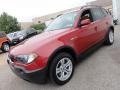 2004 Flamenco Red Metallic BMW X3 3.0i  photo #3