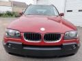 2004 Flamenco Red Metallic BMW X3 3.0i  photo #4