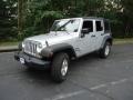 2012 Bright White Jeep Wrangler Unlimited Sport S 4x4  photo #3