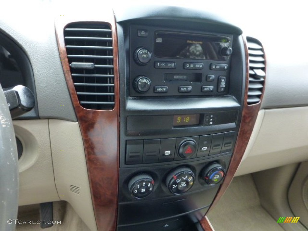 2003 Sorento LX 4WD - Ivy Green Metallic / Beige photo #13