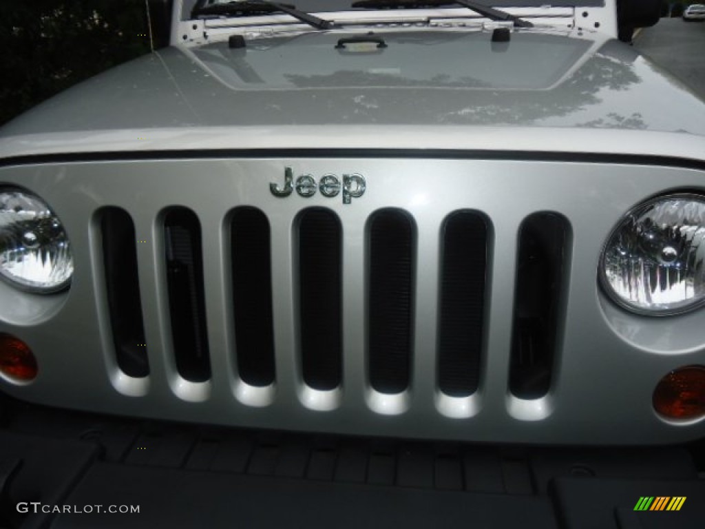 2012 Wrangler Sport S 4x4 - Bright Silver Metallic / Black photo #16