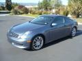 2006 Lakeshore Slate Blue Metallic Infiniti G 35 Coupe  photo #3