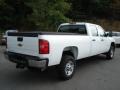 Summit White - Silverado 2500HD Work Truck Crew Cab Photo No. 8