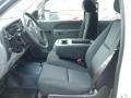 2012 Chevrolet Silverado 2500HD Dark Titanium Interior Front Seat Photo