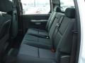 2012 Chevrolet Silverado 2500HD Dark Titanium Interior Rear Seat Photo