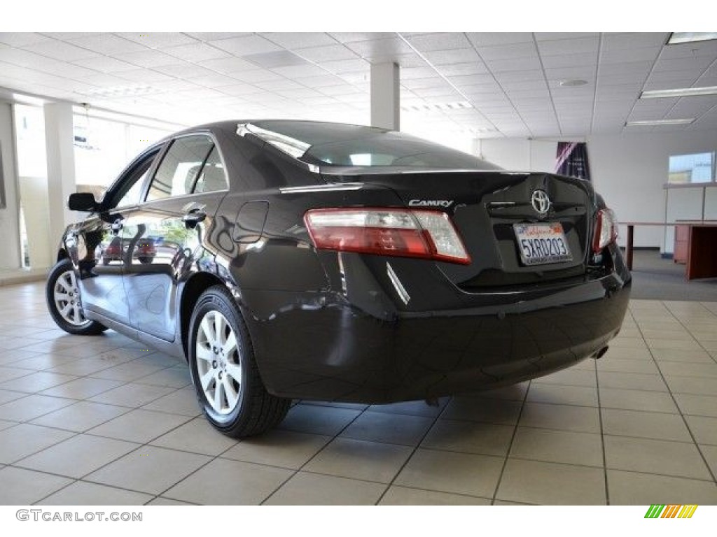 2007 Camry Hybrid - Black / Ash photo #5
