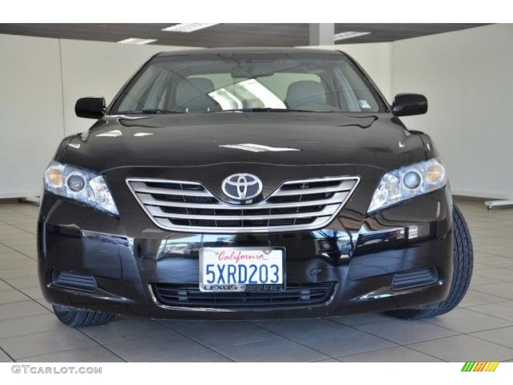 2007 Camry Hybrid - Black / Ash photo #8