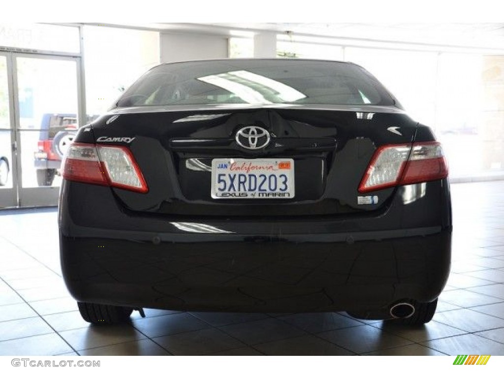 2007 Camry Hybrid - Black / Ash photo #9