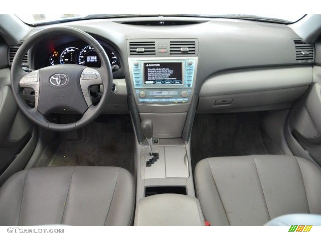 2007 Camry Hybrid - Black / Ash photo #11