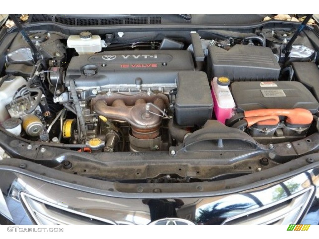 2007 Camry Hybrid - Black / Ash photo #19