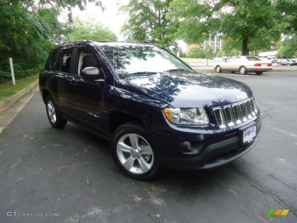 2012 Compass Latitude 4x4 - True Blue Pearl / Dark Slate Gray photo #1