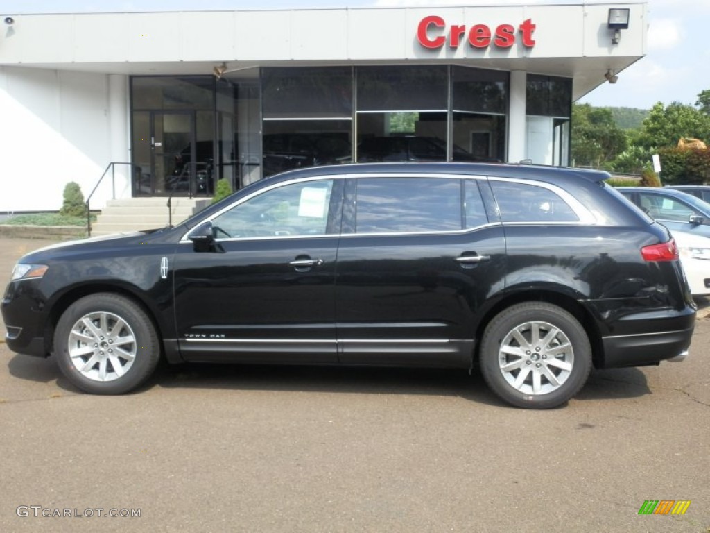 2013 MKT Town Car Livery AWD - Tuxedo Black / Charcoal Black photo #1