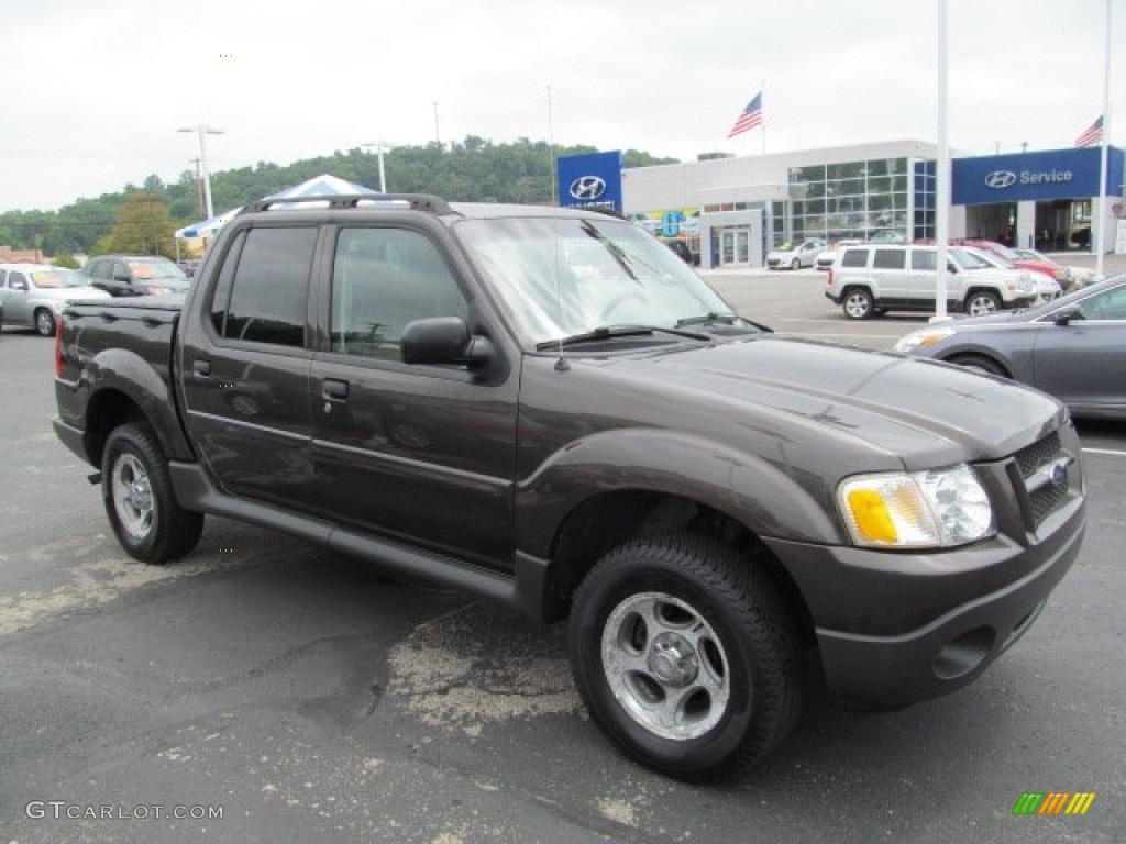 2005 Explorer Sport Trac XLT 4x4 - Dark Stone Metallic / Medium Pebble photo #1