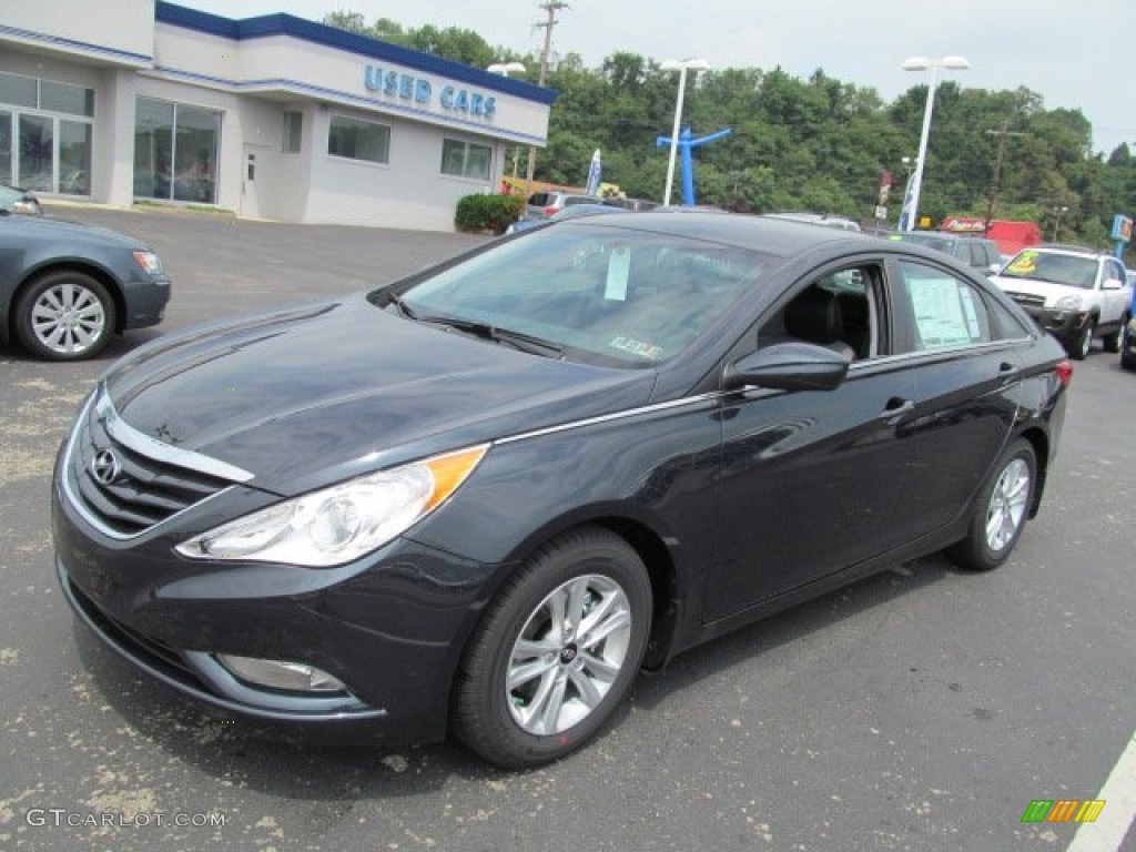 2013 Sonata GLS - Pacific Blue Pearl / Gray photo #3