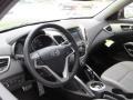 Gray 2013 Hyundai Veloster Standard Veloster Model Dashboard