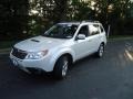 2009 Satin White Pearl Subaru Forester 2.5 XT Limited  photo #3