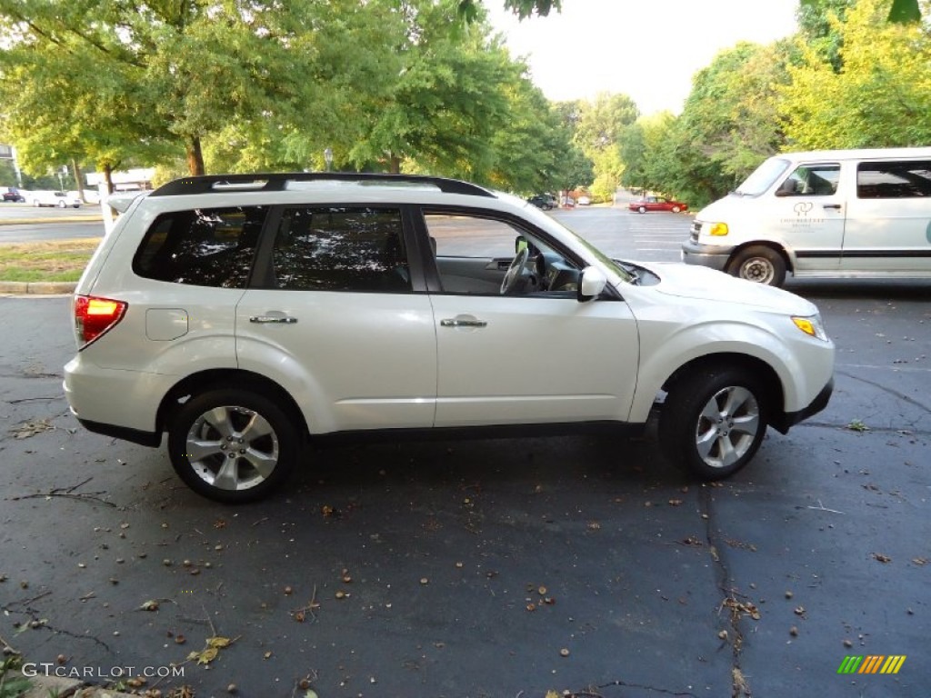 2009 Forester 2.5 XT Limited - Satin White Pearl / Platinum photo #8