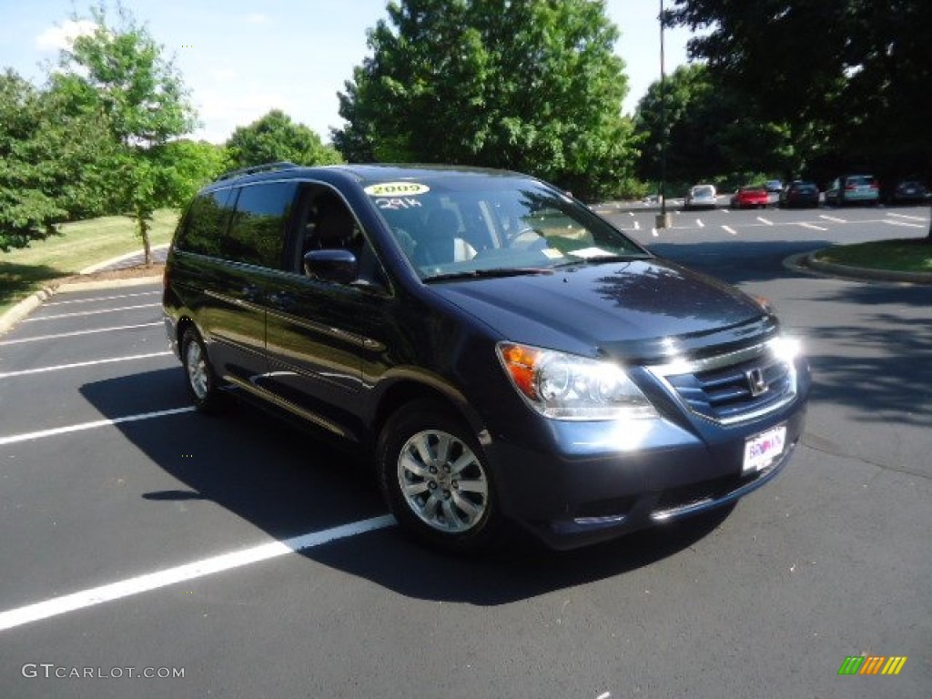 2009 Odyssey EX-L - Bali Blue Pearl / Gray photo #1