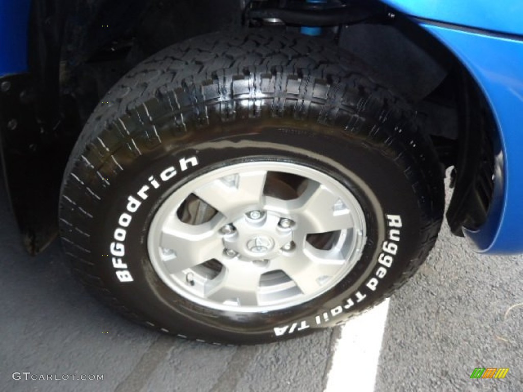 2011 Tacoma V6 TRD Double Cab 4x4 - Speedway Blue / Graphite Gray photo #31