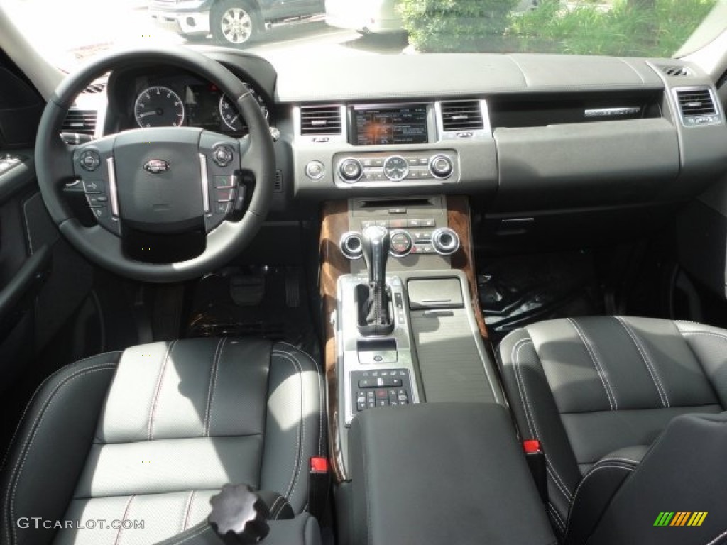 2013 Range Rover Sport HSE - Indus Silver Metallic / Ebony photo #3