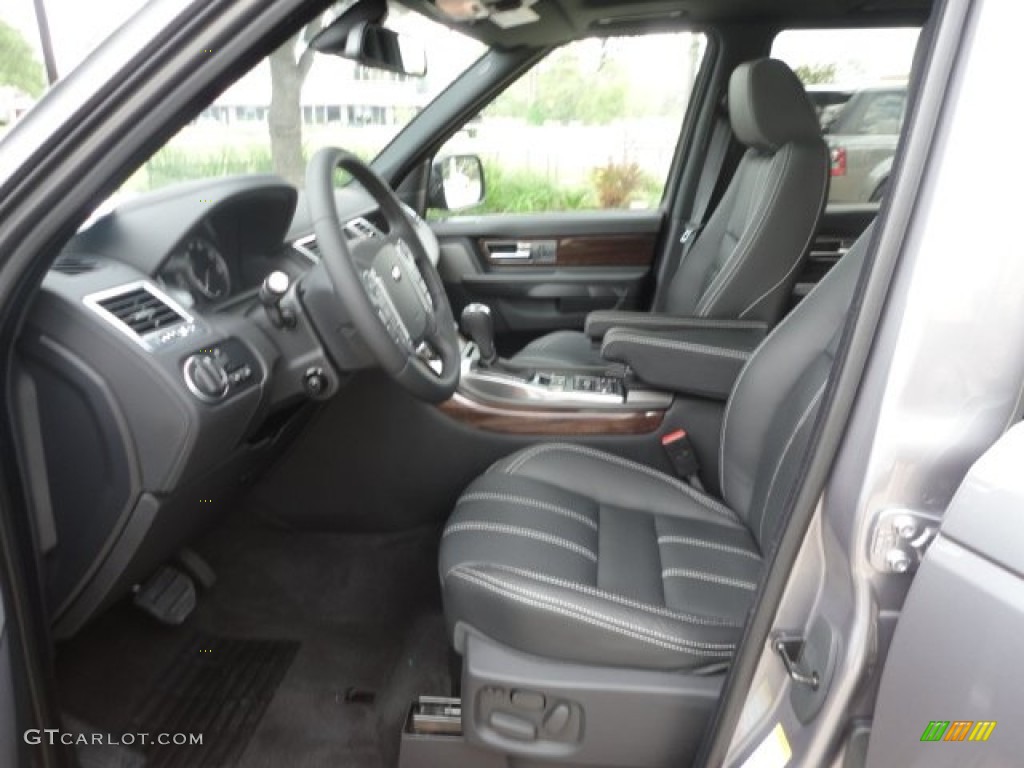 2013 Range Rover Sport HSE - Orkney Grey Metallic / Ebony photo #2