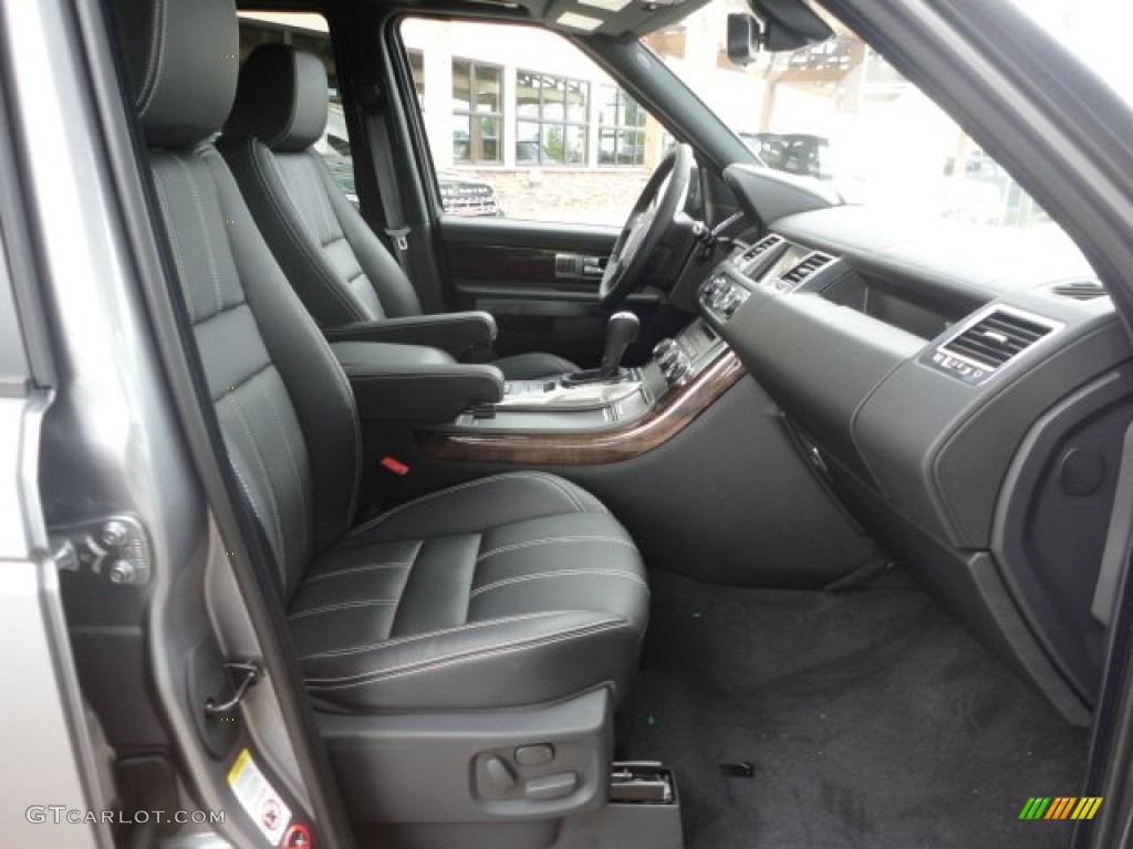 2013 Range Rover Sport HSE - Orkney Grey Metallic / Ebony photo #9